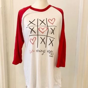 Valentine Raglan T-Shirt